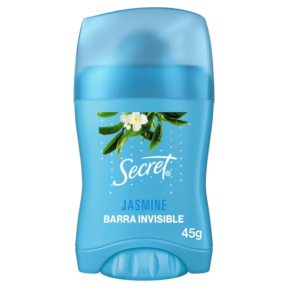 Antitranspirante para Mujer en Barra SECRET Jasmine Frasco 45g Antitranspirante para Mujer en Barra SECRET Jasmine Frasco 45g