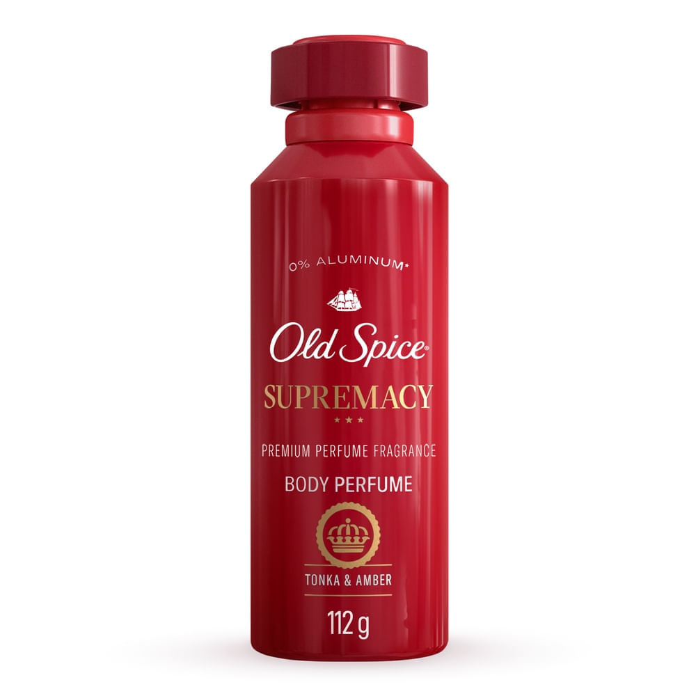 Desodorante para Hombre en Aerosol OLD SPICE Supremacy Frasco 112g Desodorante para Hombre en Aerosol OLD SPICE Supremacy Frasco 112g