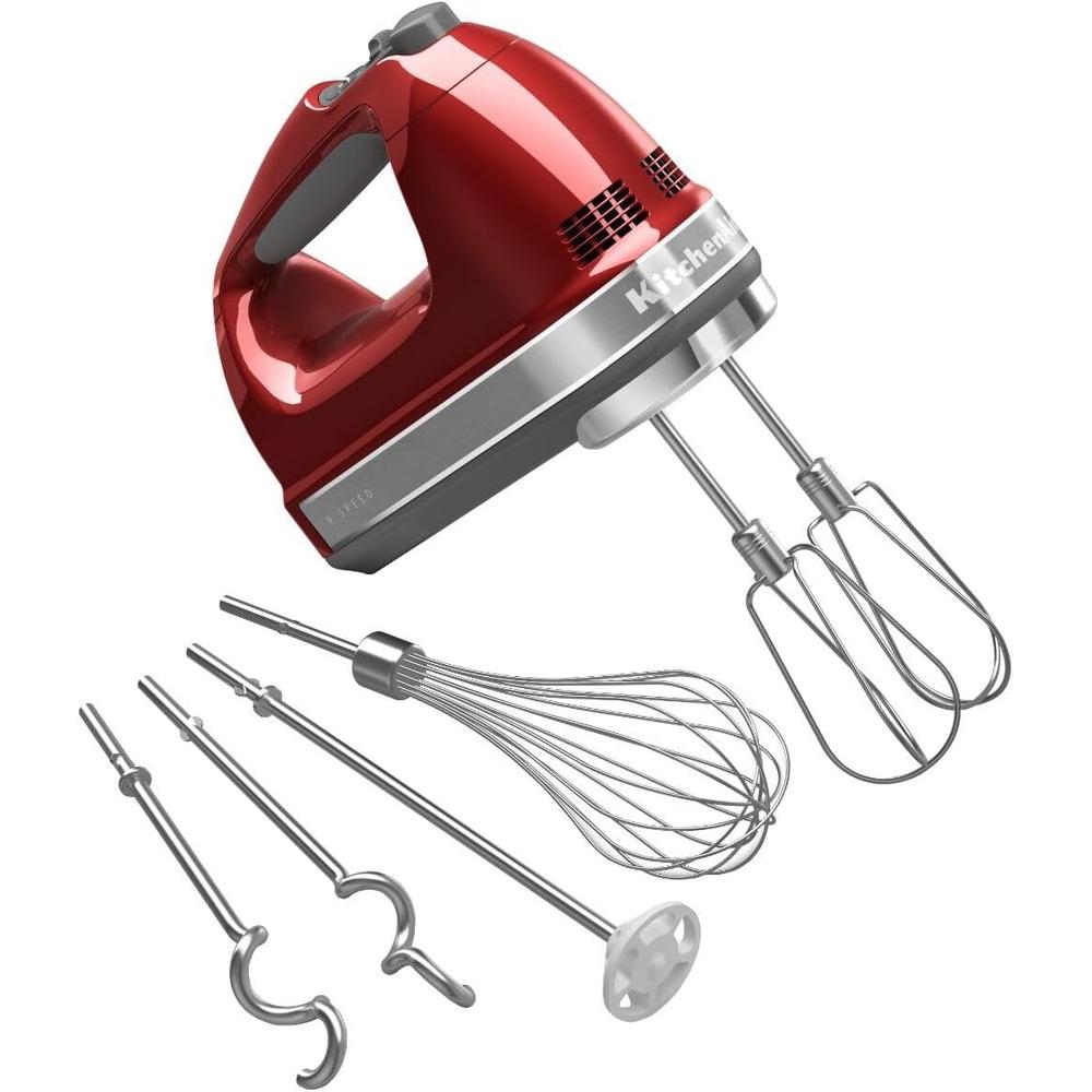 KitchenAid KHM926, batidora de mano 9 velocidades | Apple Red
