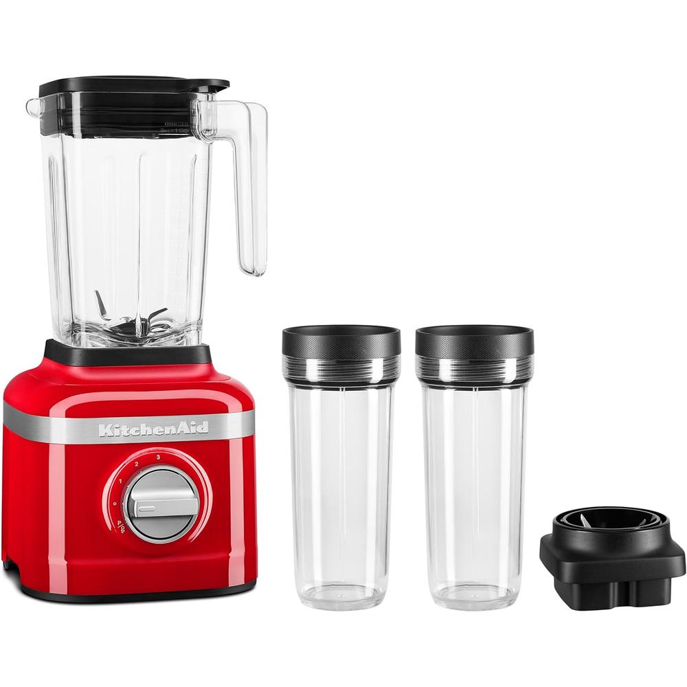 KitchenAid, licuadora picadora de hielo K150 3 velocidades con 2 jarras | Rojo