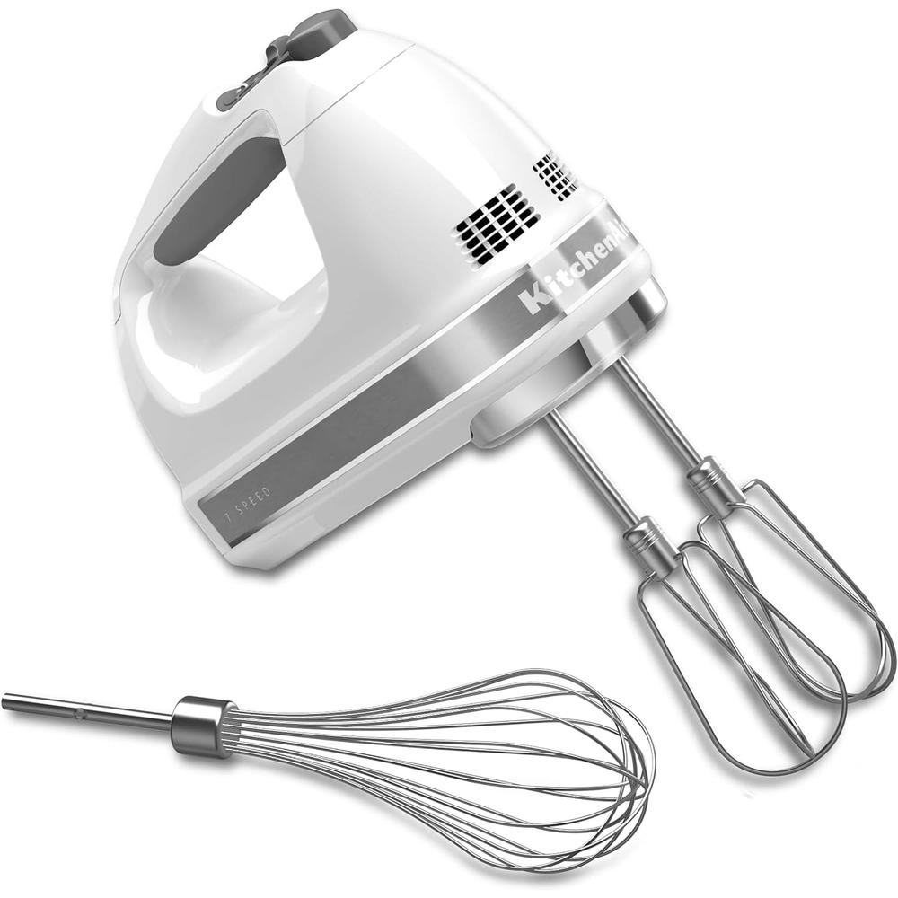 KitchenAid KHM7210, batidora de mano 7 velocidades | Blanco