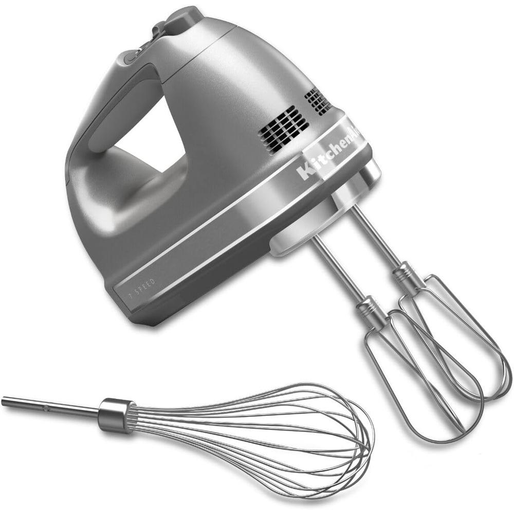 KitchenAid KHM7210, batidora de mano 7 velocidades | Contour Silver