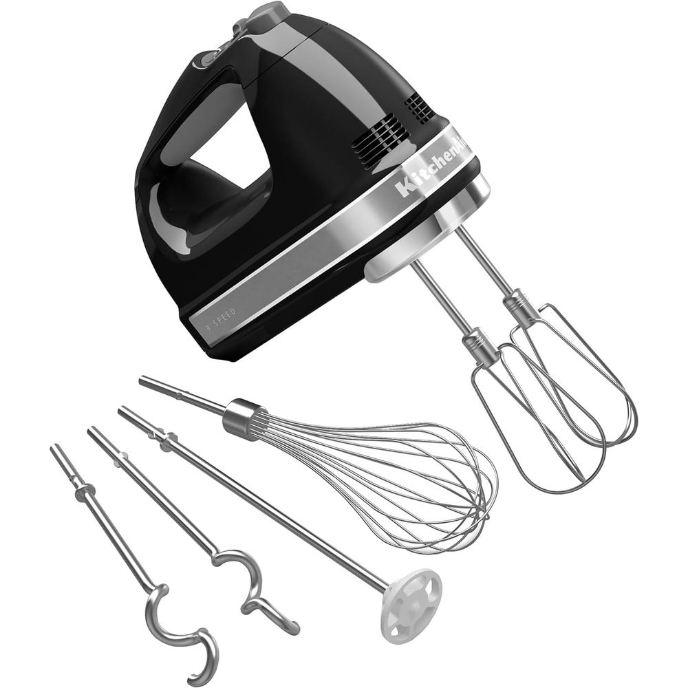 KitchenAid KHM926, batidora de mano 9 velocidades | Negro