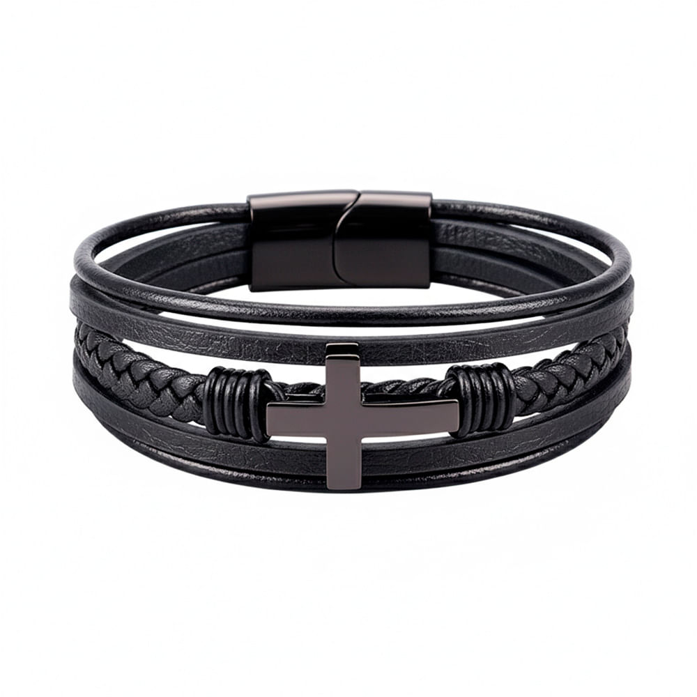 PULSERA HOMBRE 19 CM BRAZALETE GENUINO