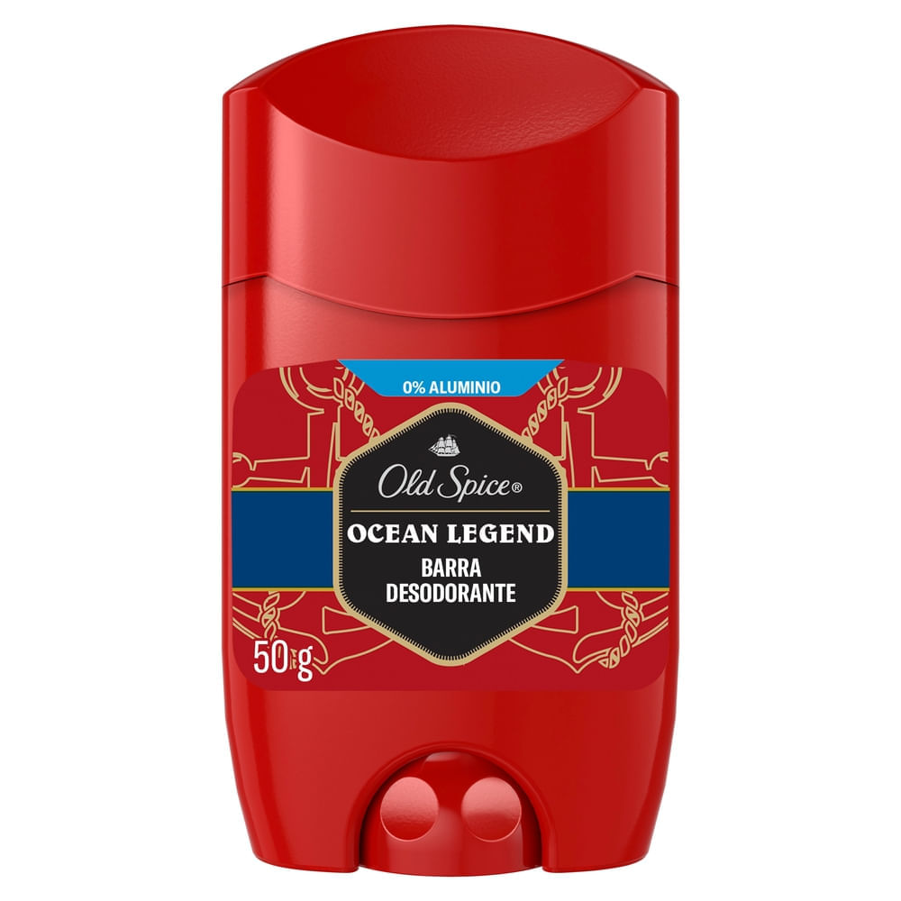 Desodorante para Hombre en Barra OLD SPICE Ocean Legend Frasco 50g Desodorante para Hombre en Barra OLD SPICE Ocean Legend Frasco 50g