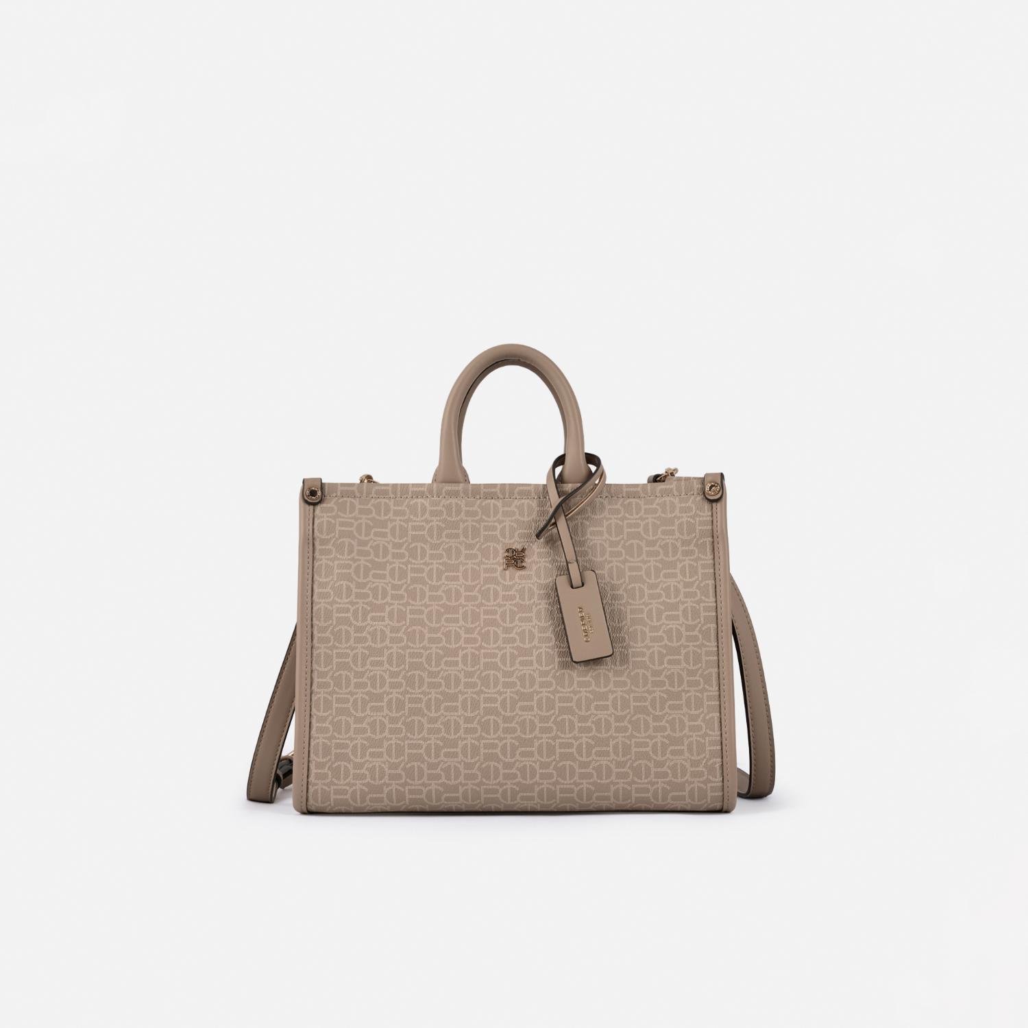 Cartera Crepier Satchel Nabila Mediano