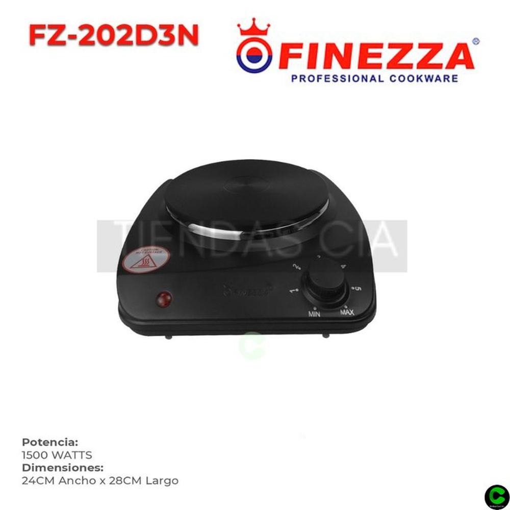 Cocina Eléctrica Finezza 1 Hornilla FZ-202D3N