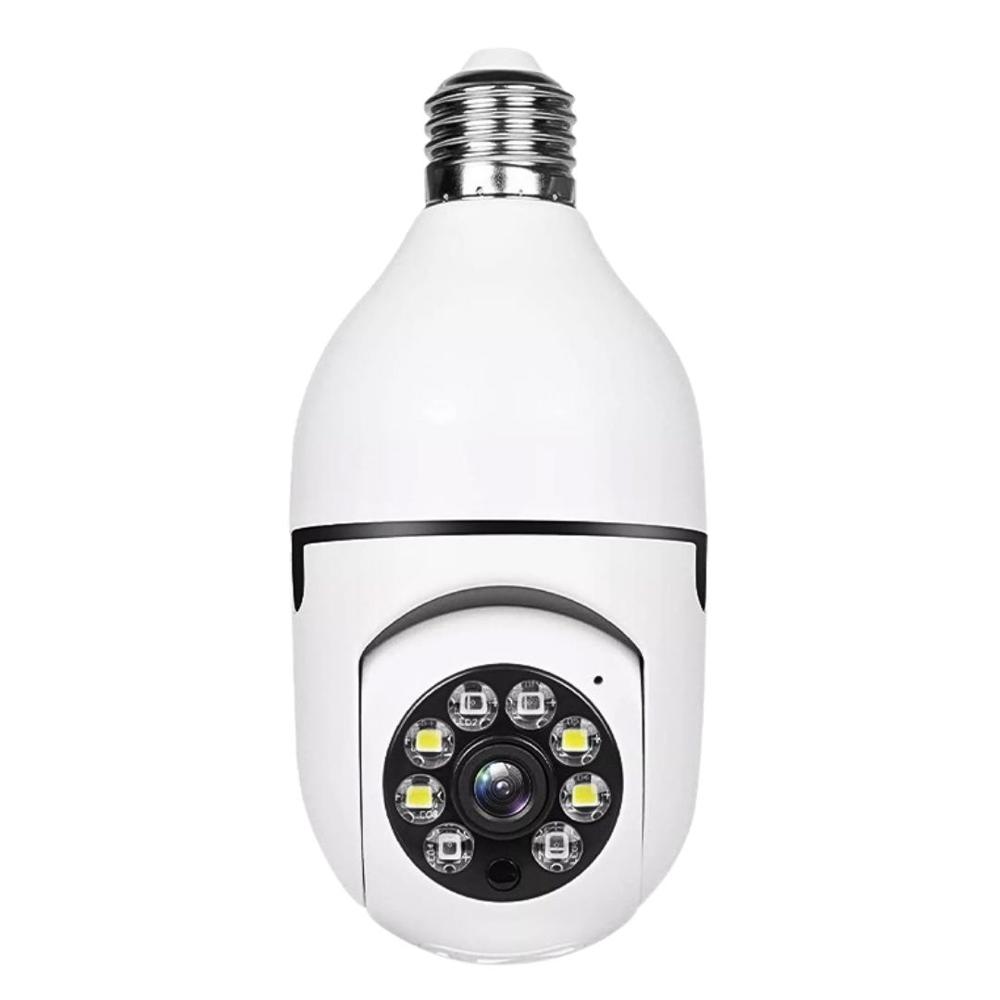 Foco Cámara WiFi E27 Full HD 360° con Visión Nocturna y Audio Bidireccional IC-8177