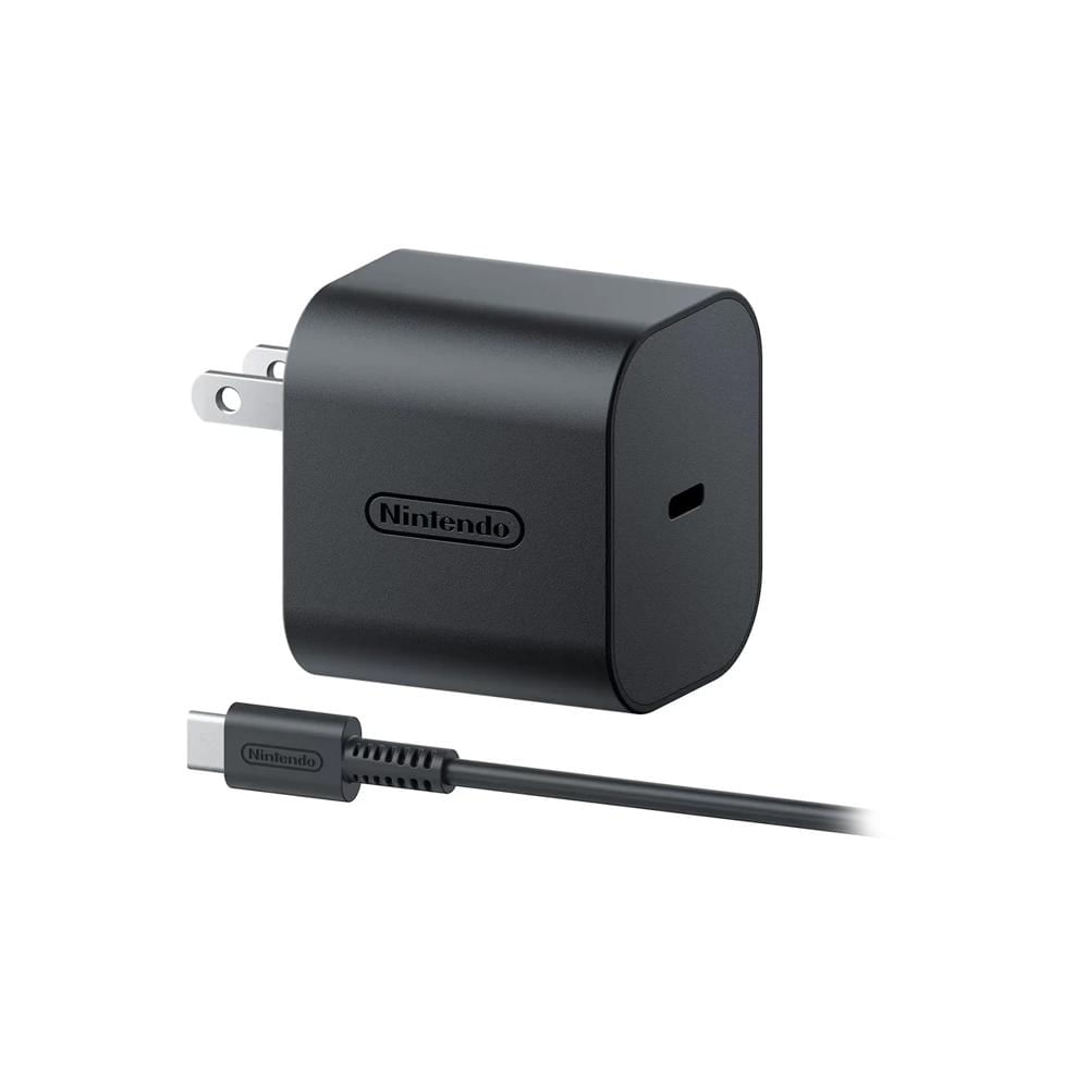 Adaptador De Corriente AC para Nintendo Switch 2 Negro