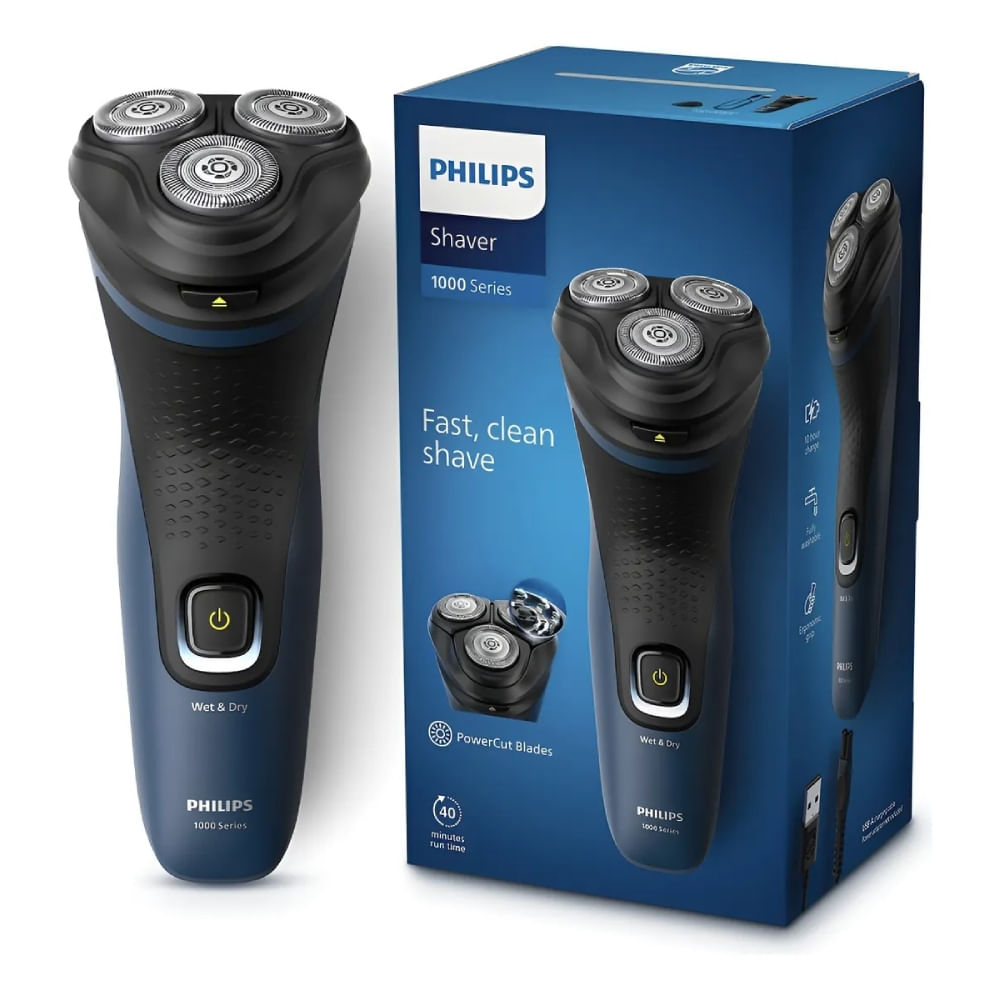 Afeitadora Philips S1151 Recargable Uso Seco Y Húmedo