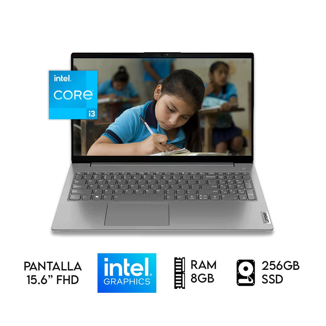 Laptop Lenovo V15 G4 Core I3-1315u Ram 8gb Ddr4 SSD 256GB 15.6 Color Gris