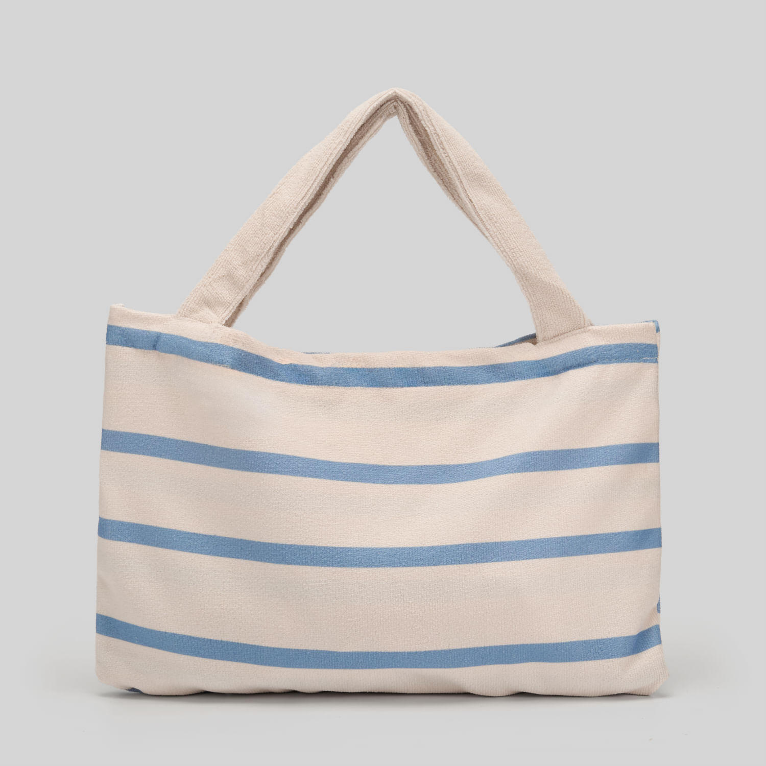 Toalla de Playa Pv26 Bolso Rayas Azul