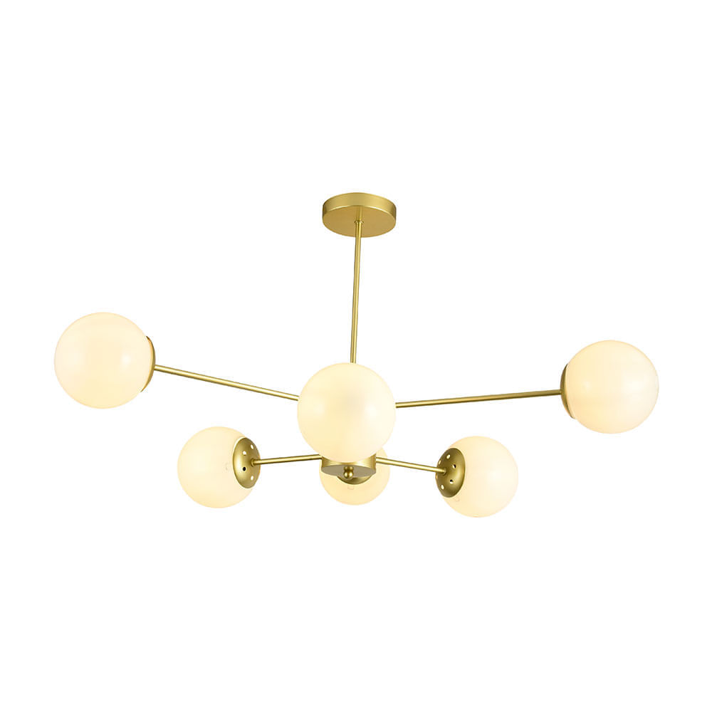 Lámpara Colgante Gea dorado E27 Lightech Lámpara Colgante Gea dorado E27 Lightech