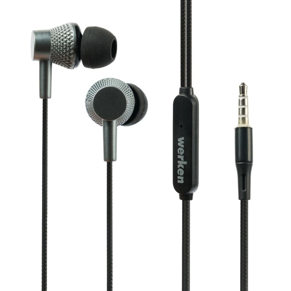 Audífonos In Ear Werken Modelo L312 Alámbricos