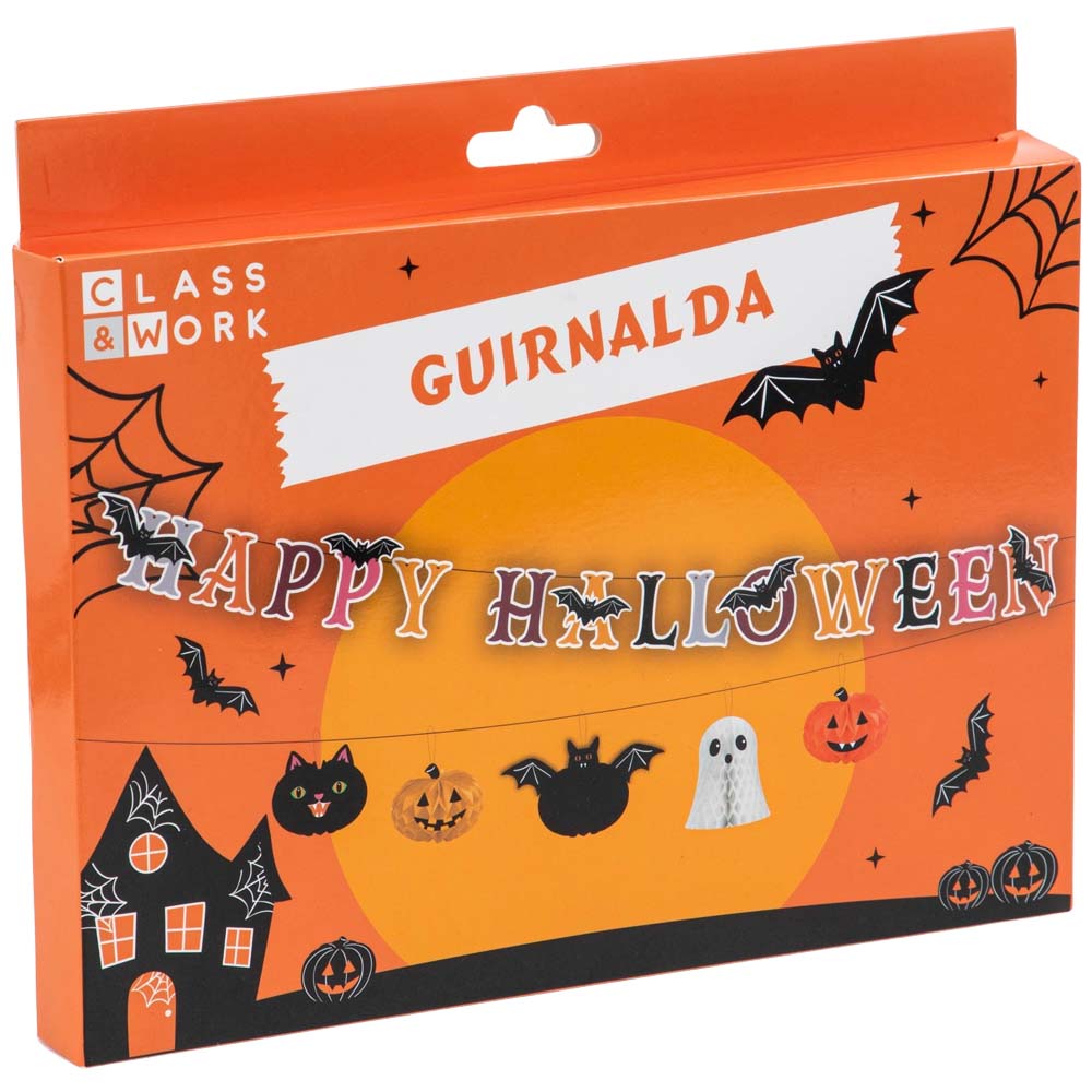 Guirnalda ""Happy Halloween"" CLASS&WORK