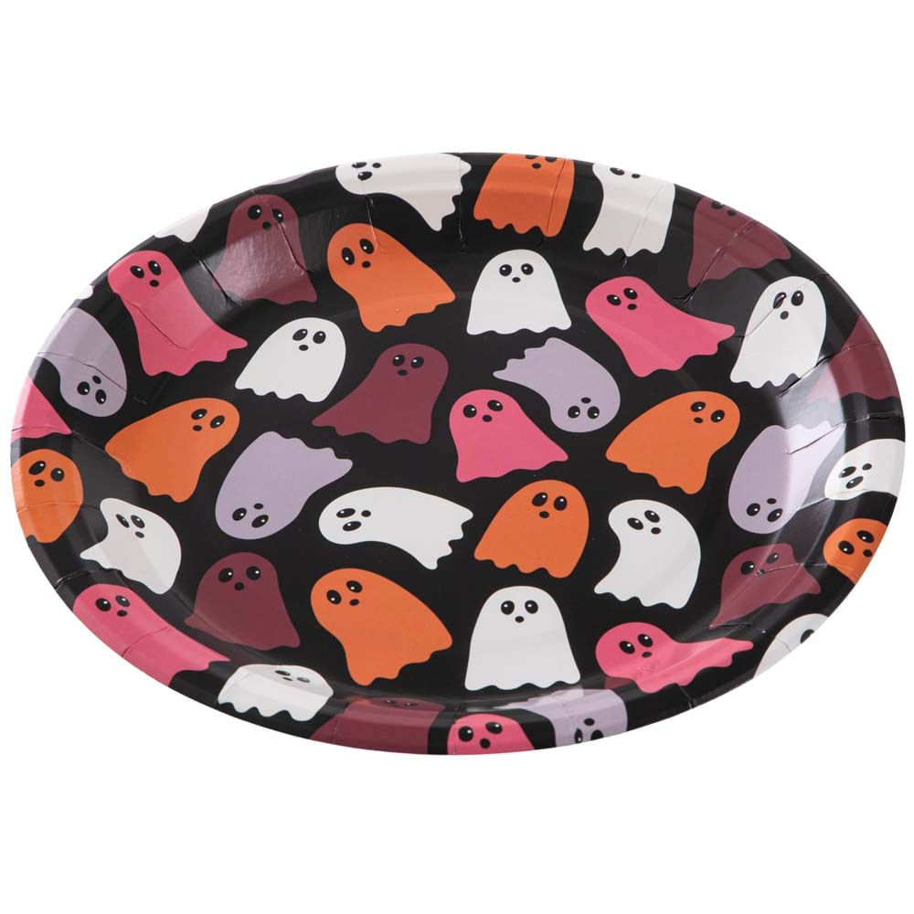 Pack de Platos diseño fantasma CLASS&WORK colores 10un