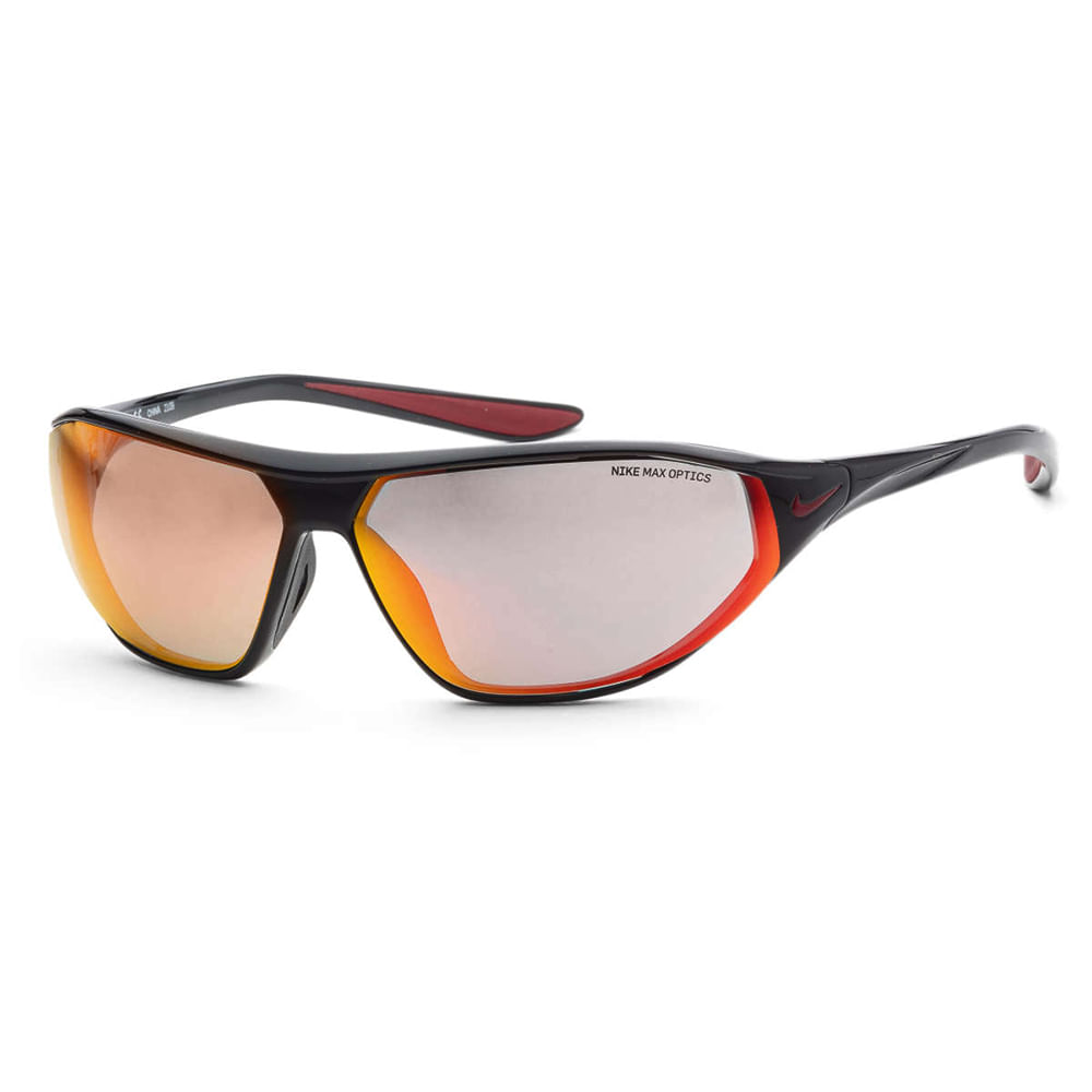 Lentes de Sol Nike Aero Swift para Hombre DQ0993-011 Negro Naranja