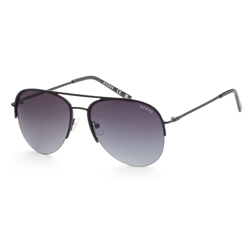 Lentes de Sol Guess para Hombre GF0224-01B Negro Gris
