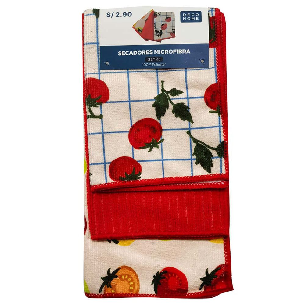 Set de Secadores DECO HOME x3 Viva La Cocina