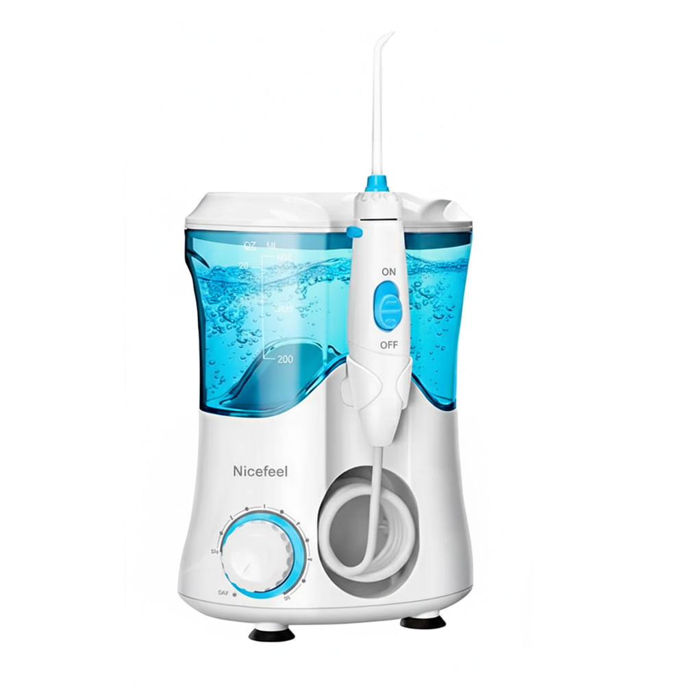 Irrigador Dental Limpieza Bucal 10 modos 7 boquillas