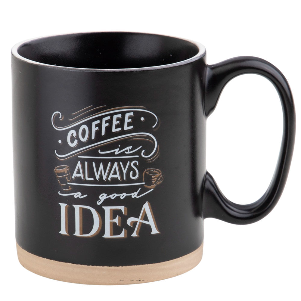 Taza DECO HOME Café Idea B&W Home