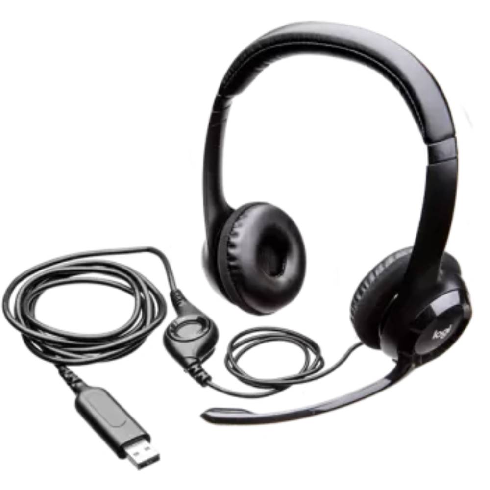 AUDIFONO CMICROF LOGITECH H390 USB NOISE CANCELLING BLACK