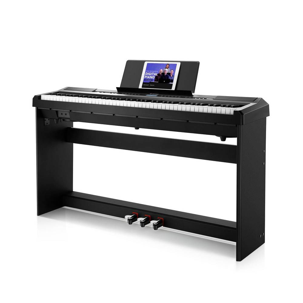 Piano Digital Donner DEP-20 – 88 Teclas con Mueble (Negro)