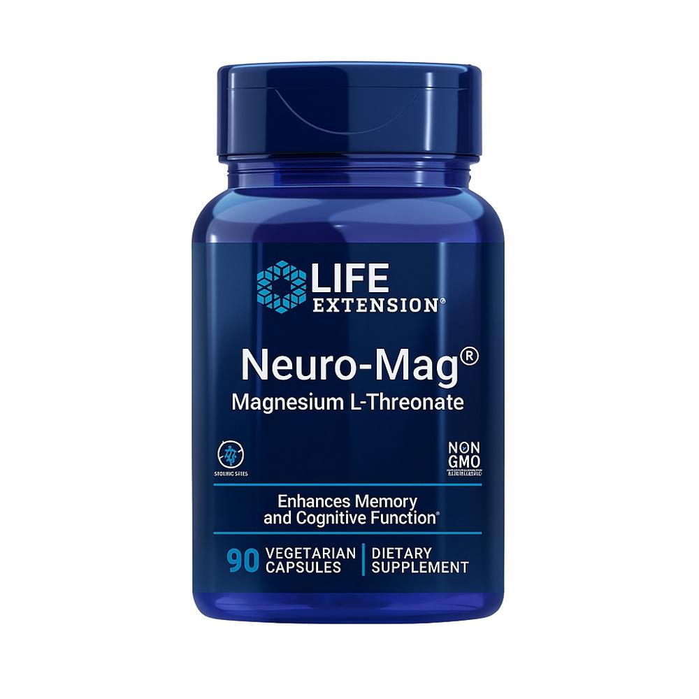 Neuro-mag Magnesio L-threonato En Cápsulas Life Extension