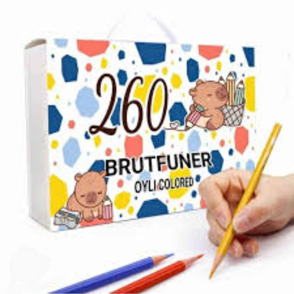 Colores Profesionales Al Óleo Brutfuner 260 Pzas Originales Multicolor Colores Profesionales Al Óleo Brutfuner 260 Pzas Originales Multicolor