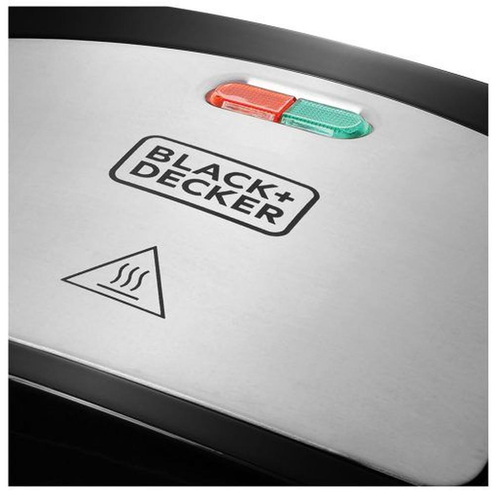 Sandwichera de Placas profundas Black & Decker SM24530-CL Negro