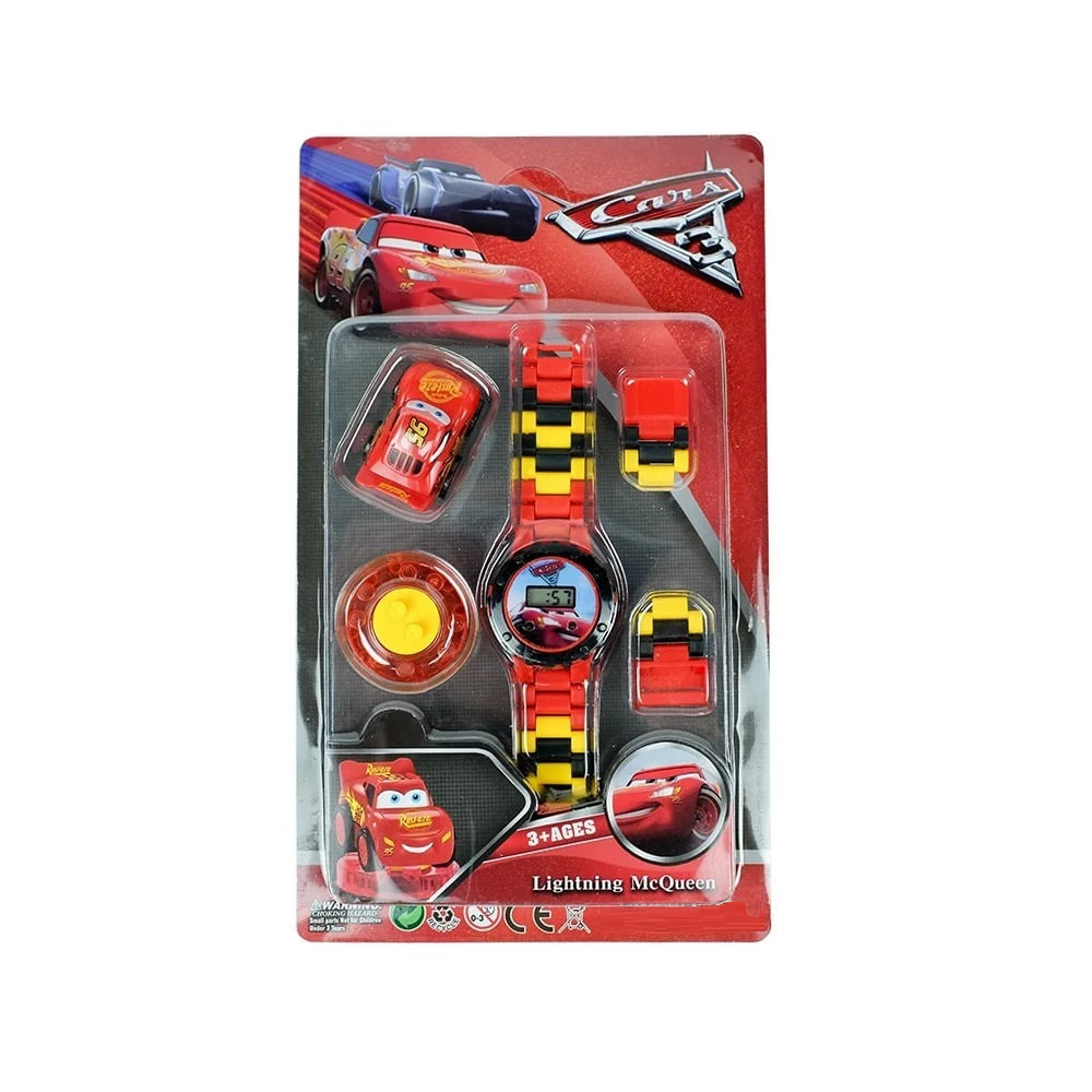 Reloj Digital para Niño Tipo Lego de Cars Reloj Digital para Niño Tipo Lego de Cars