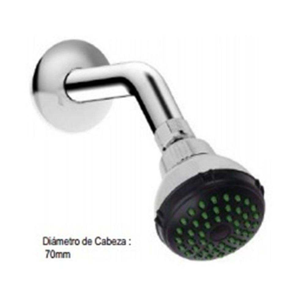 Cabeza de Ducha Redonda 4"" C&A   -  Cromada