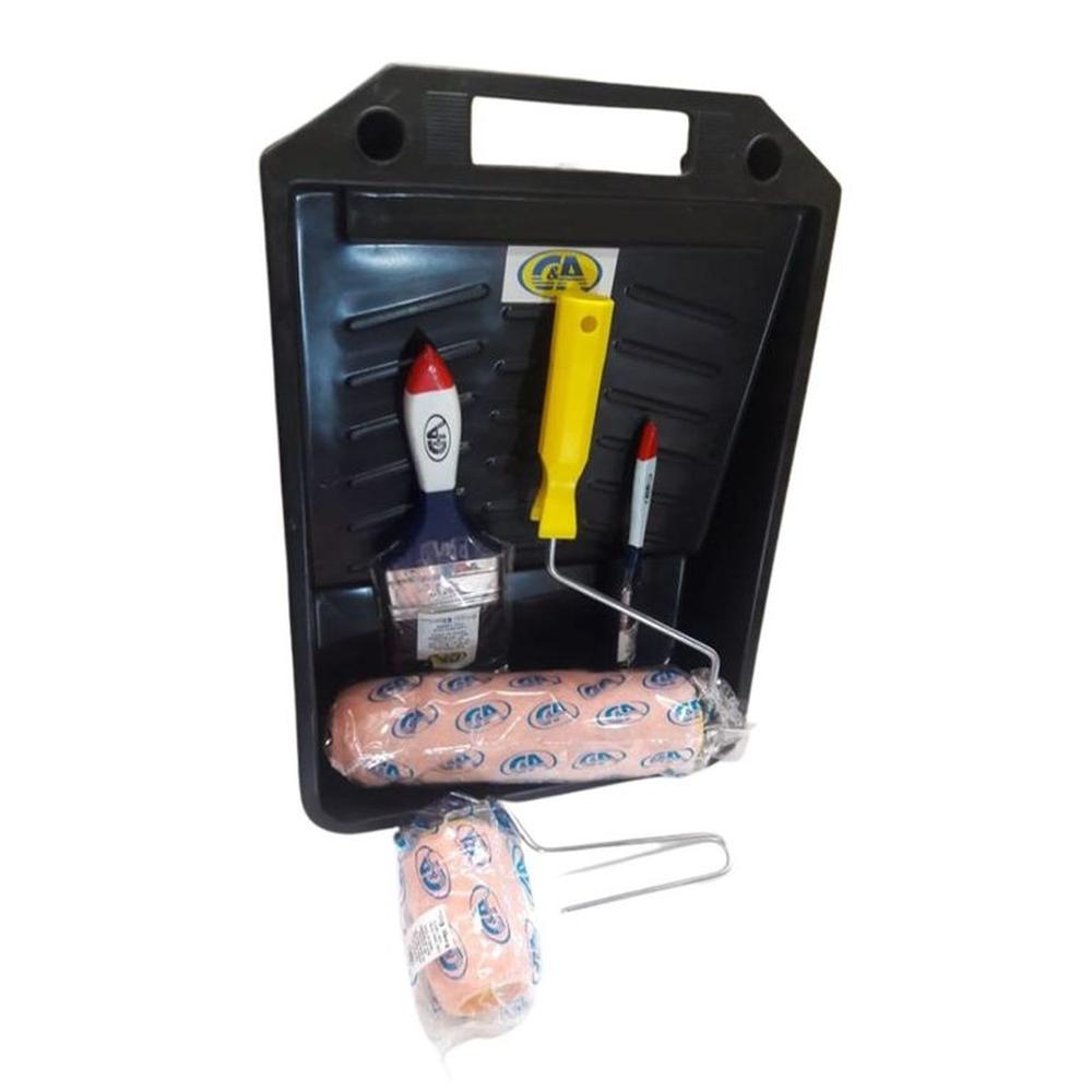 Pack Del Pintor C&A 5 En 1 - Negro/Melon