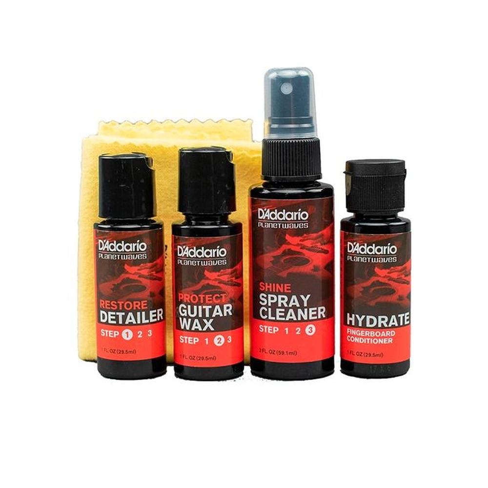 Kit de limpieza para guitarra Daddario PW-GCB-01