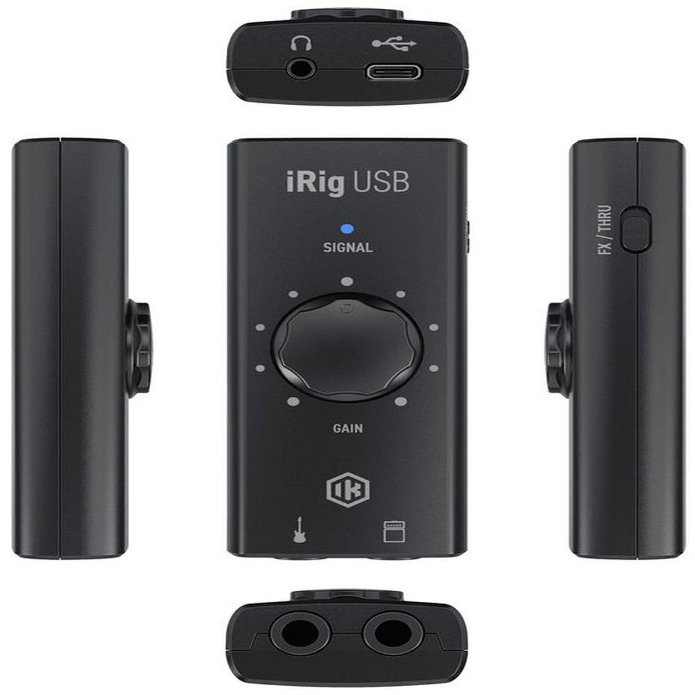 iRig USB Interfaz De Aduio Compacta Para Guitarra o Bajo iRig USB Interfaz De Aduio Compacta Para Guitarra o Bajo