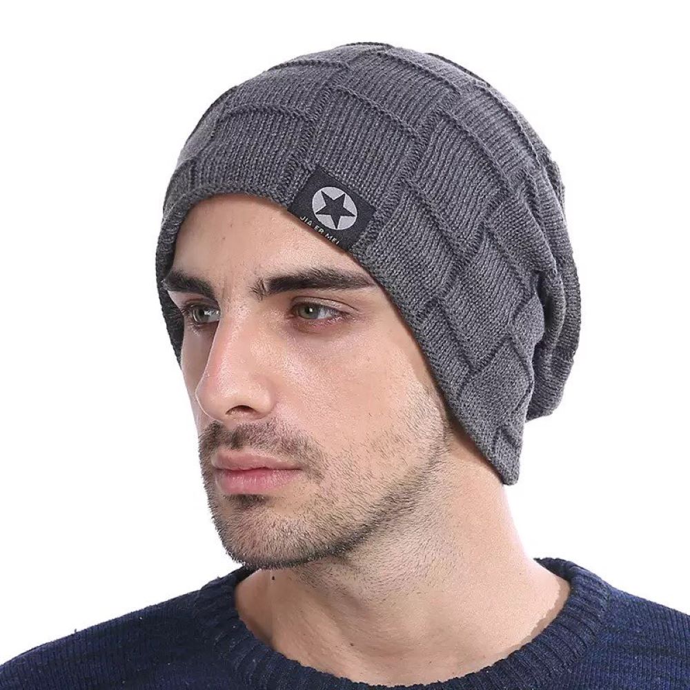 Beanie Chullo Gorro Modelo Nick Gris