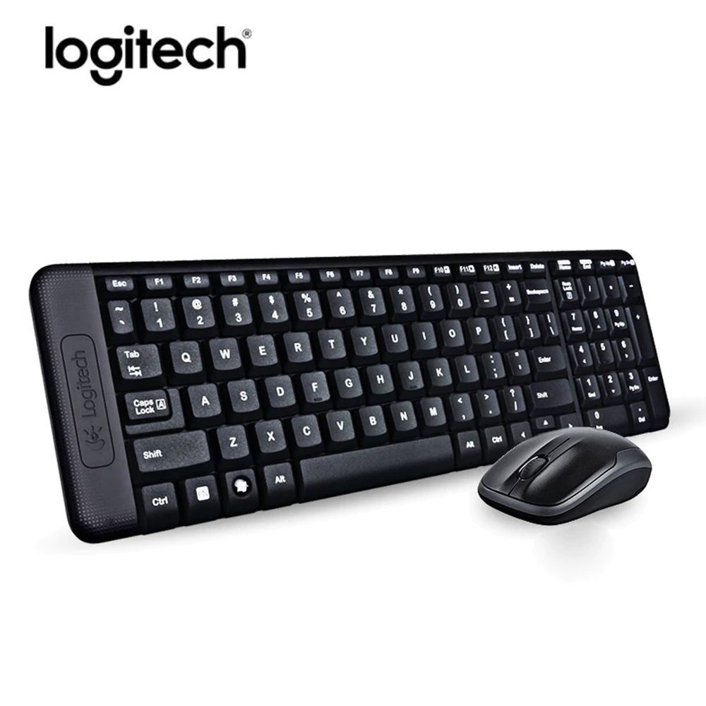 Kit inalámbrico Logitech Mk220 Teclado Mouse Negro Kit inalámbrico Logitech Mk220 Teclado Mouse Negro