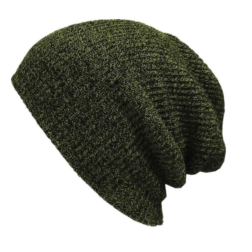 Beanie Jaspeado Clásico Unisex - Verde