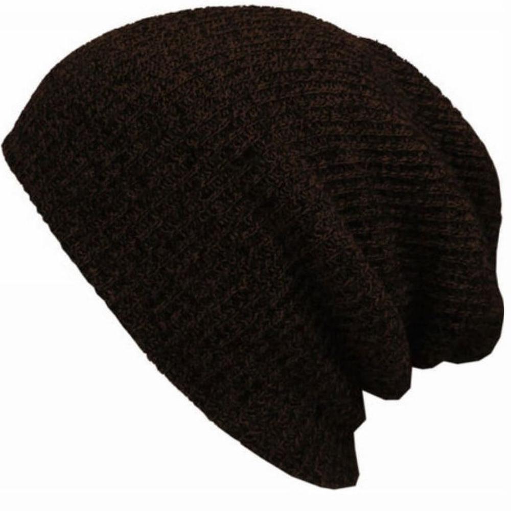 Beanie Clásico chullo Jaspeado Unisex - Marron