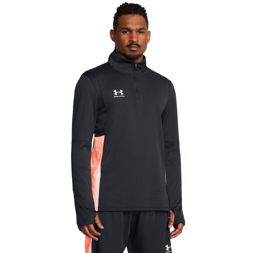 Polera Deportiva Under Armour Hombre Half Zip 1379588-005 Negro