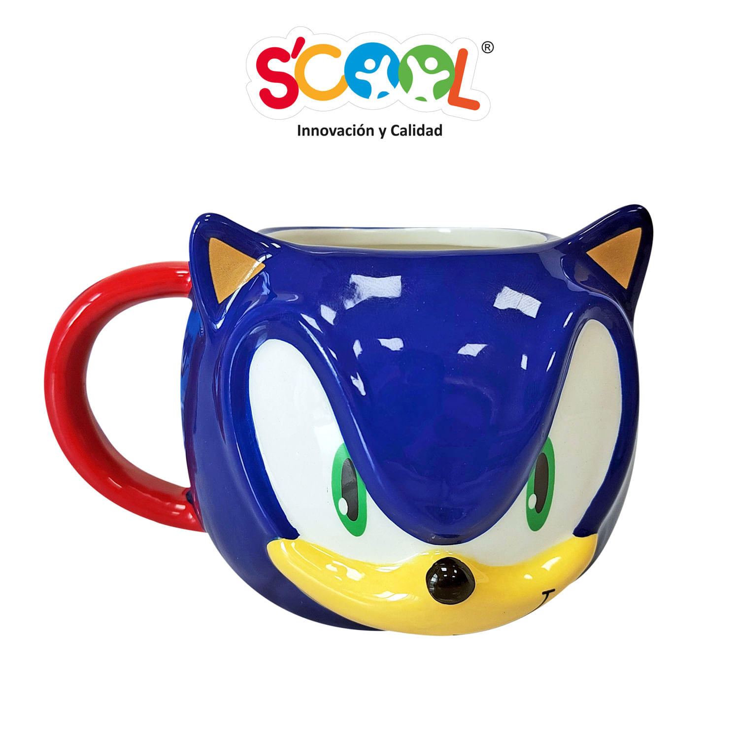 Taza Ceramica 3D Sonic