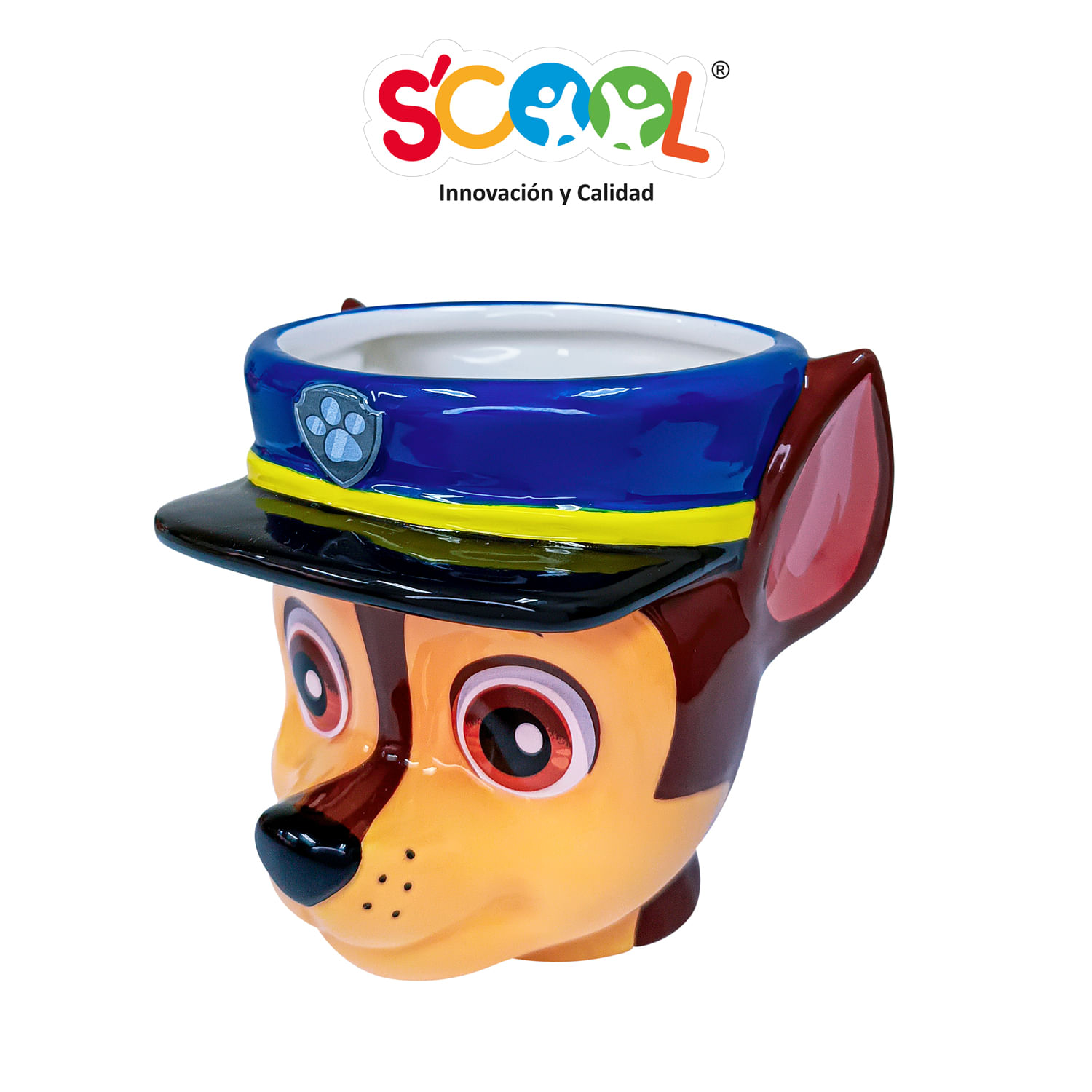 Taza Ceramica 3D Paw Patrol H Chase