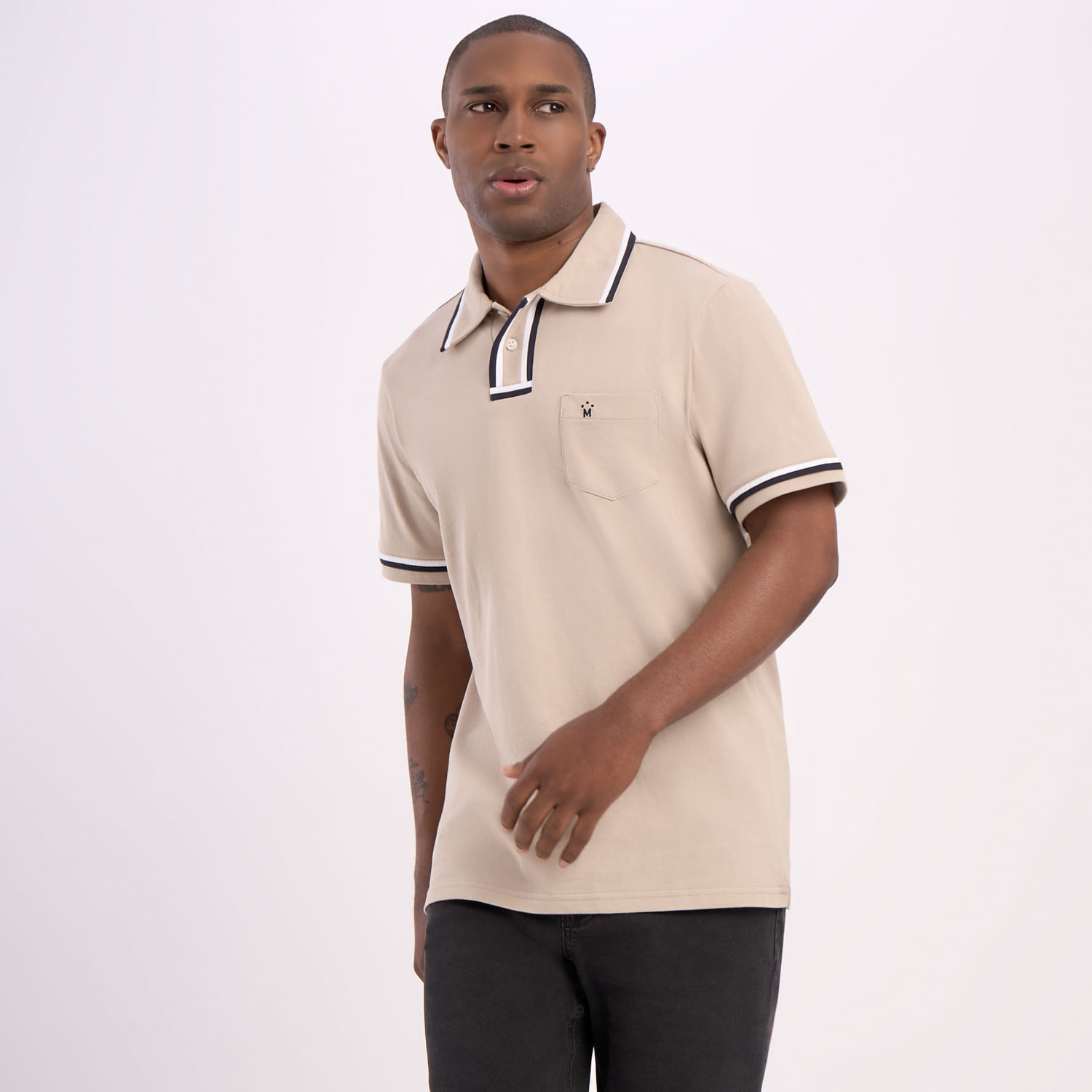 Polo Hombre Malabar Placket