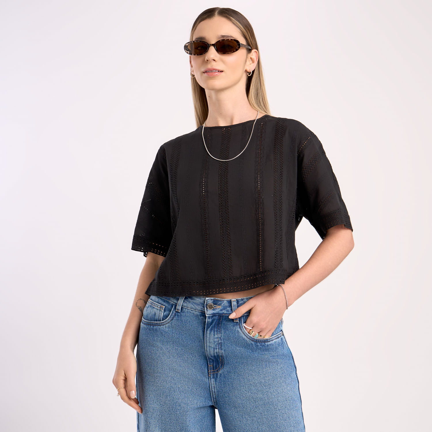Blusa Mujer Malabar Greca
