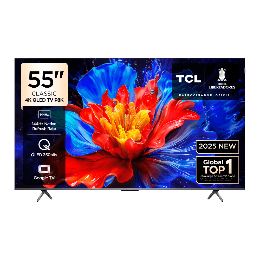 Televisor TCL 55"" 55P8K 4K QLED PRO TV Google TV (2025)