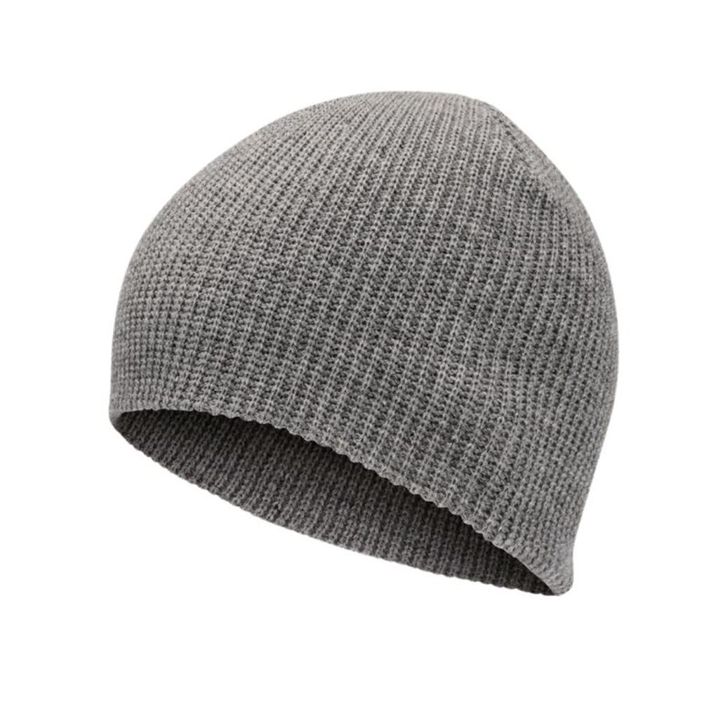 Beanie Sky con Doble Capa de Tejido  Gris
