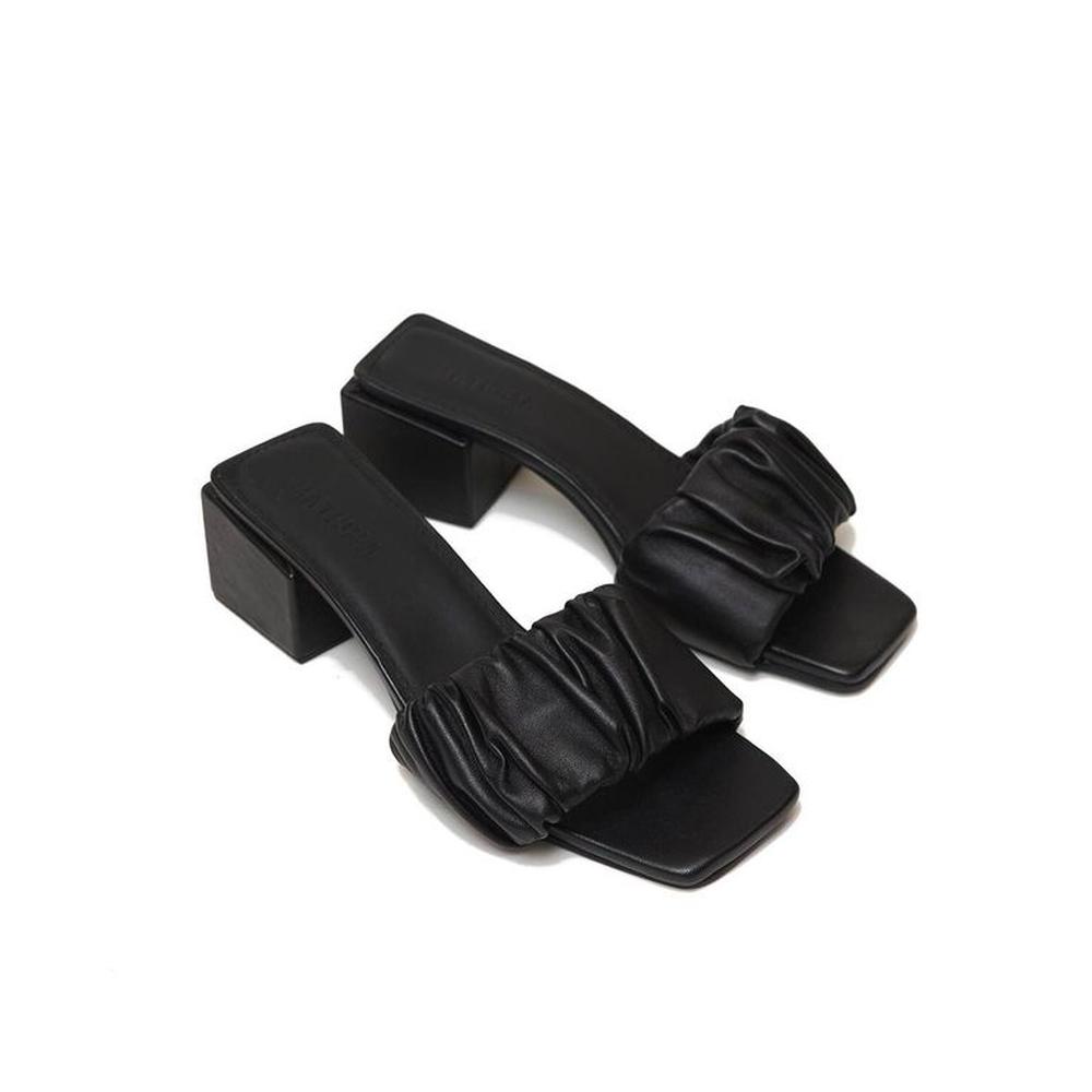 Sandalias Con Taco Para Mujer Matisma Tara Negro 40 Negro