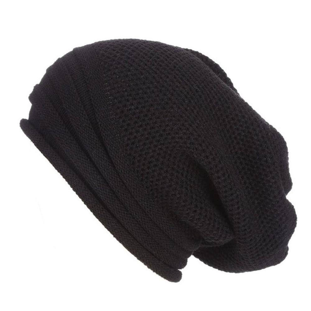 Gorro Beanie Slouchy Negro - Estilo Casual y Cómodo