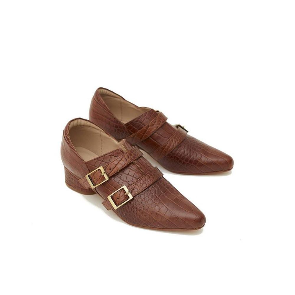 Zapatos De Vestir Para Mujer Matisma Emilia Marrón 35 Marron
