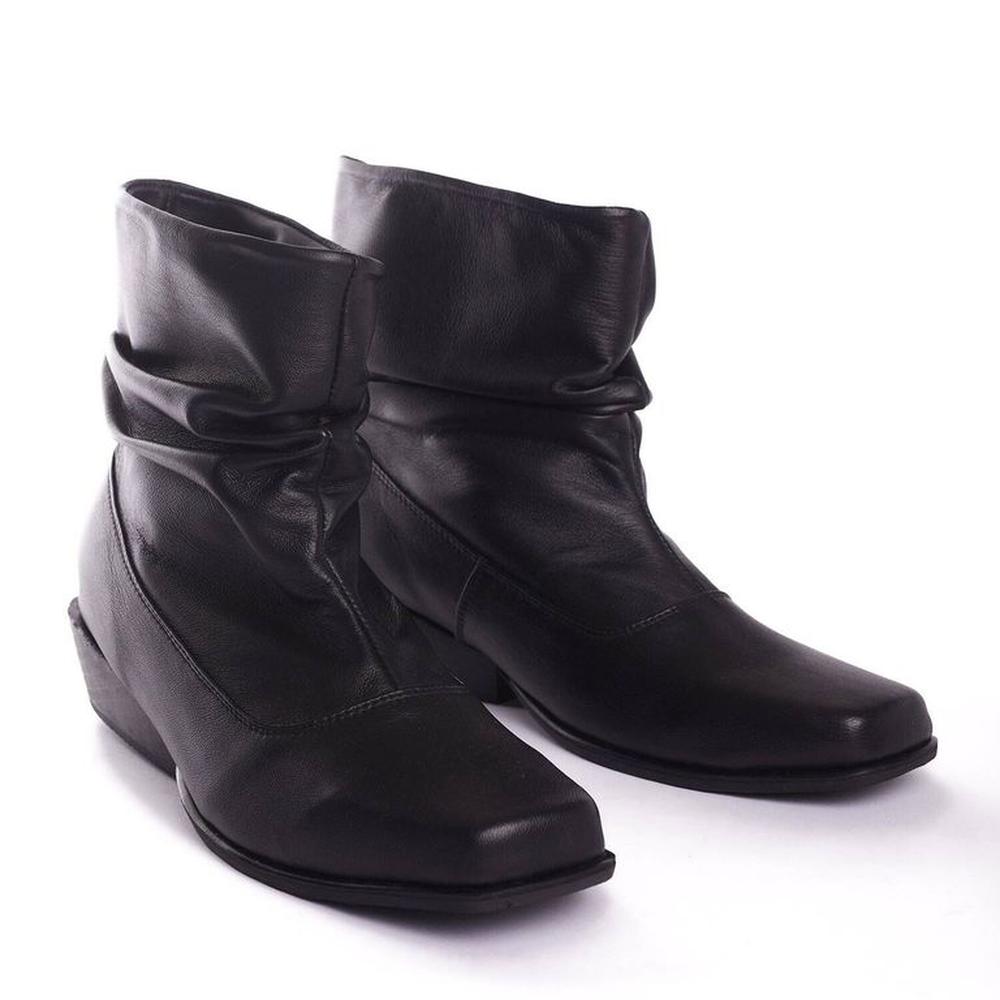 Botines Slouchy Para Mujer Matisma Sienna Negro 38 Negro